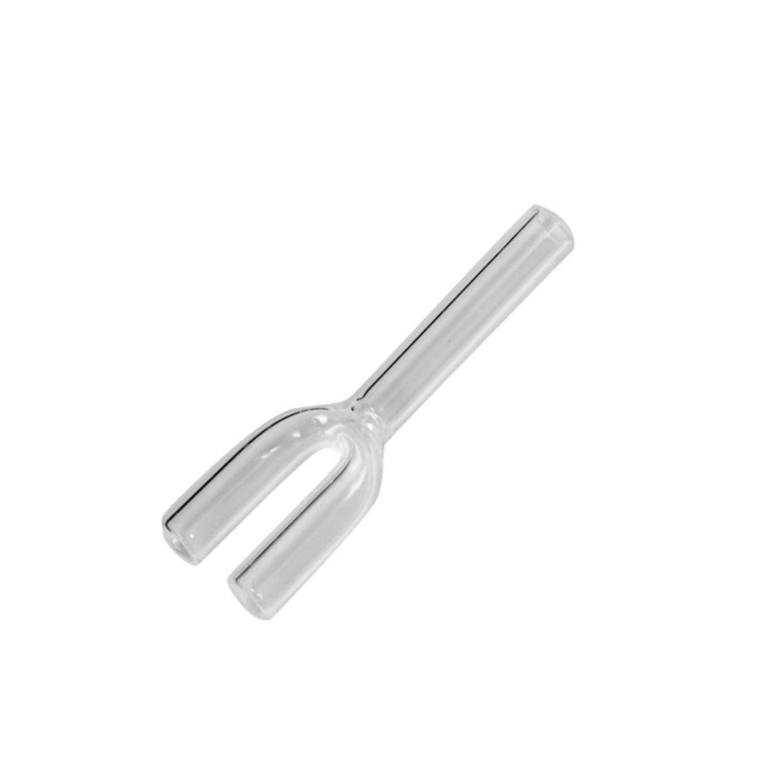 Ziehröhrchen, Glas, Doppelsnorter